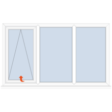Upvc Casement Window Top Hung/Fixed/Fixed