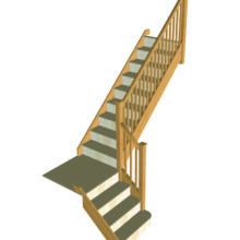 Stair layout diagram C