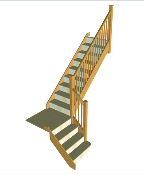 Stair layout diagram C