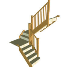 Stair layout diagram D