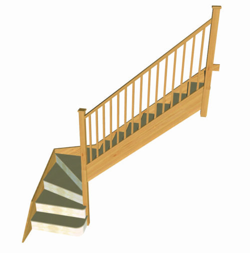Stair layout diagram M