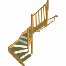 Stair layout diagram R