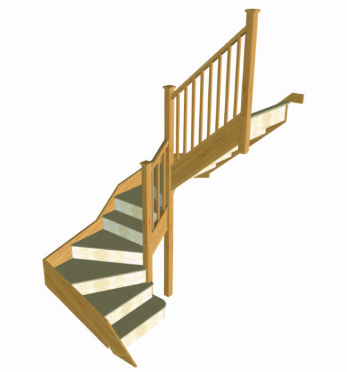 Stair layout diagram R