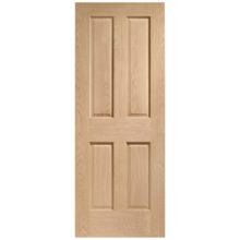 Victorian 4 Panel Oak Door