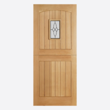 LPD Oak Cottage Stable 1 Light Door