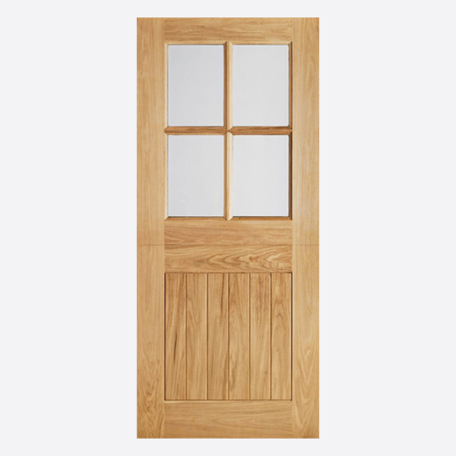 LPD Oak Cottage Stable 4 Light Door