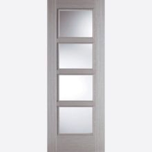 LPD Light Grey Vancouver Glazed 4L Door