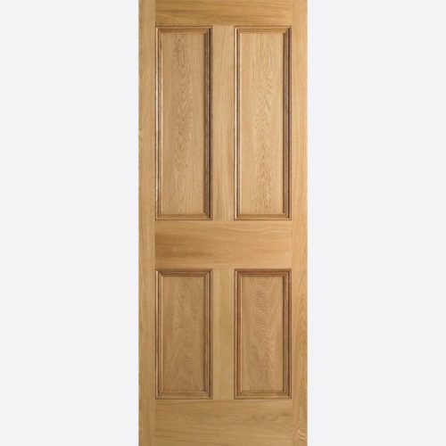LPD Oak 4p Un-finished Door