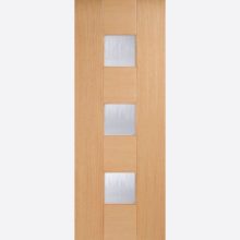 LPD Oak Catalonia Glazed 3L Door