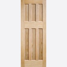 LPD Oak DX 60S Style Un-finished Door