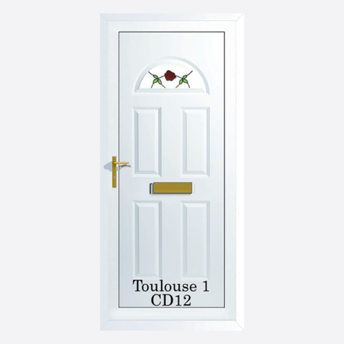 Toulouse Upvc Entrance Door