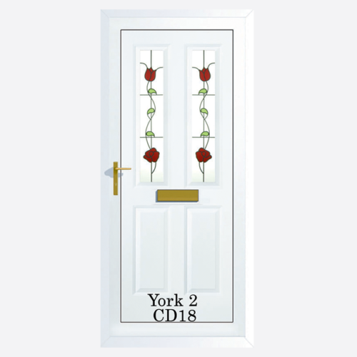 York UPVC Entrance Door