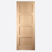 Shaker 4 Panel Oak Door
