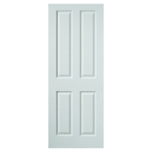 White Moulded Canterbury Smooth Door