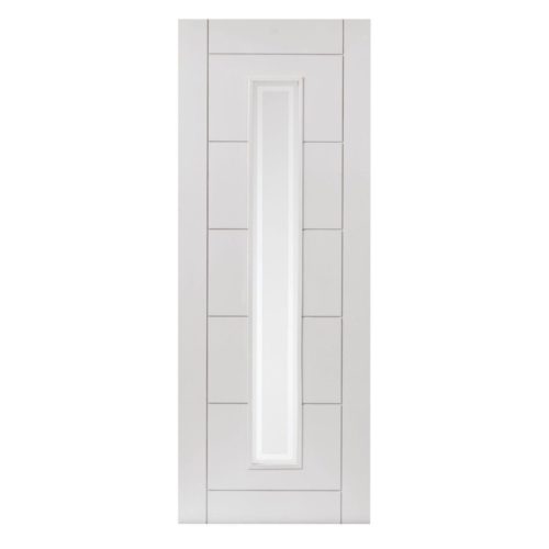 White Primed Barbican Glazed Door