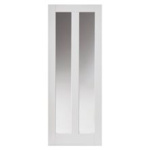 White Primed Dominica Glazed Door