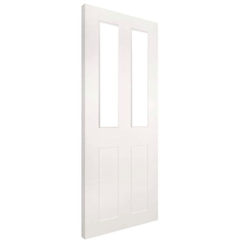 Deanta Eton Primed White Glazed Door