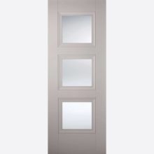 Grey Amsterdam Glazed 3L Door