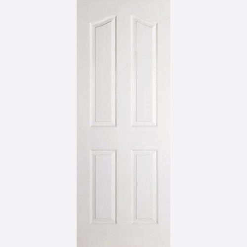Mayfair Moulded White 4-Panel Door