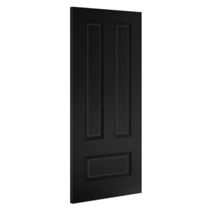 Deanta Canterbury Black 3P Internal Home Door