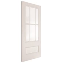 Canterbury White Primed Clear Glazed Door