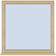 Direct Glazed Timber Casement Window