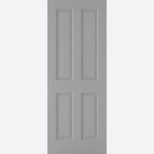 Grey Moulded Textured 4P Door