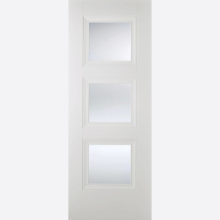 White Amsterdam Glazed 3L Door