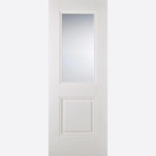 White Arnhem 1L Glazed Door