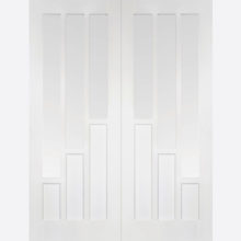 White Coventry Glazed Door Pair