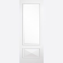 White Knightsbridge 1L Glazed Door