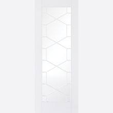 White Primed Orly Glazed Door