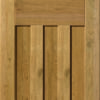 Rustic Oak DX Door
