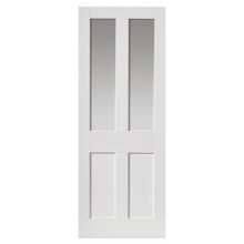 White Rushmore Glazed Door