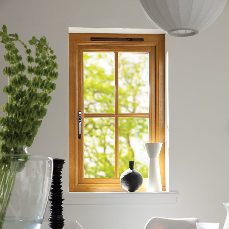Jeld-wen Oak Casement Windows