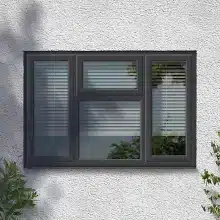 Grey UPVC Windows