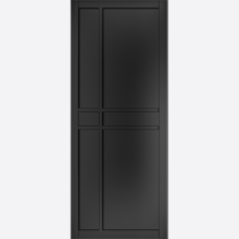 Dalston Black Pre-finished Door