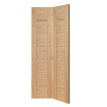 Palermo Bi-fold Oak Un-finished Door