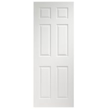 Colonist 6P Pre-finished White Moulded Door