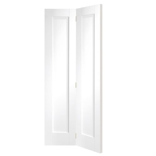 Pattern 10 Bi-fold Primed White Door