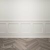 White Primed Wall Panelling